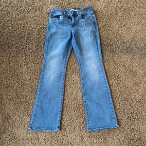 Classic boot cut low rise Levi’s